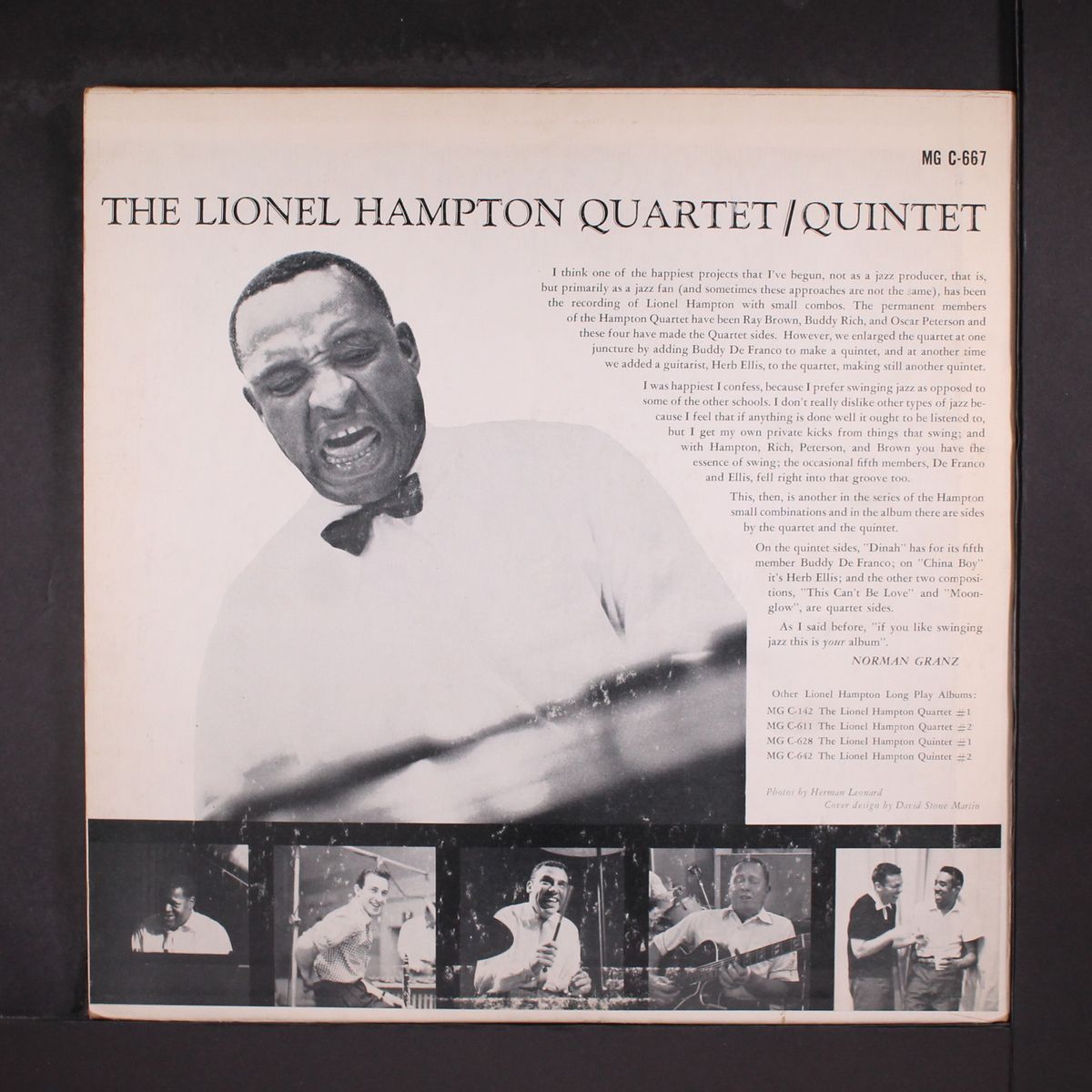 the lionel hampton quartet/quintet by LIONEL HAMPTON