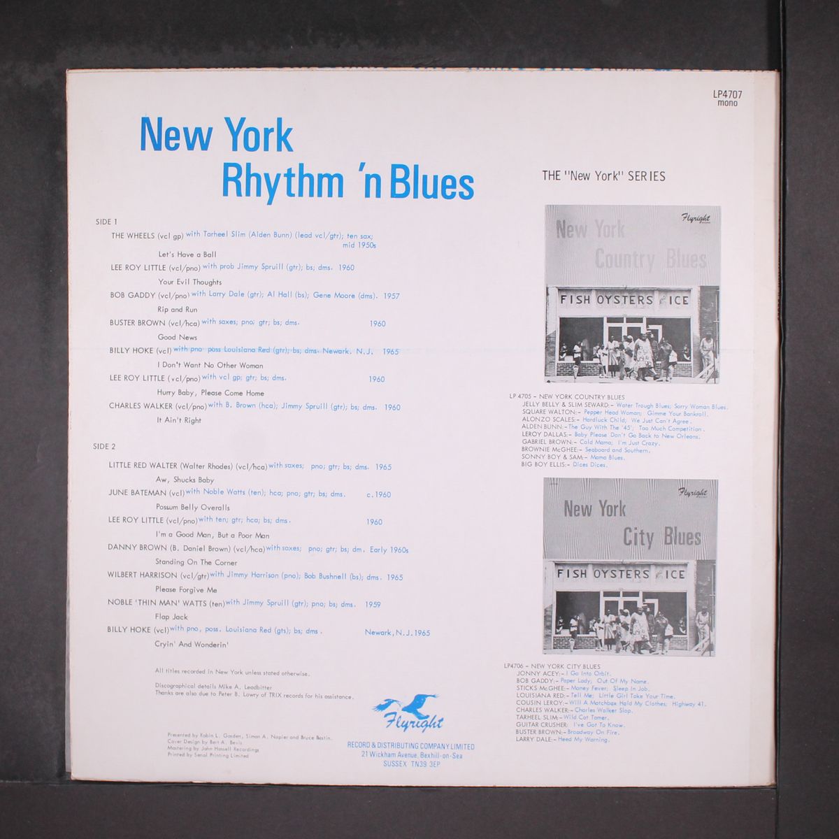 new york rhythm 'n blues by VARIOUS