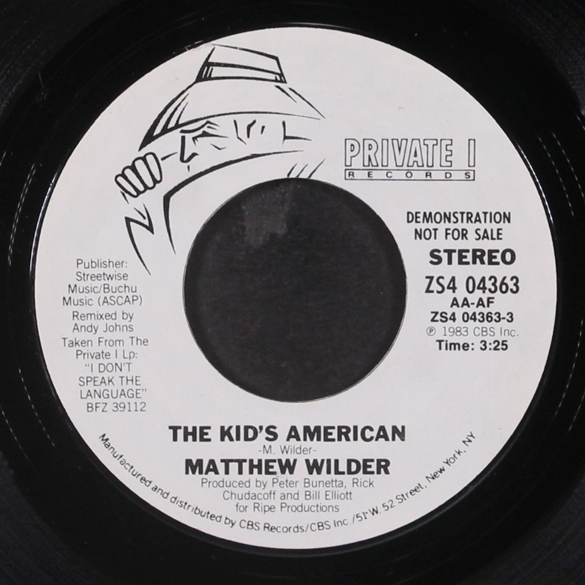 the kid's american / same by MATTHEW WILDER