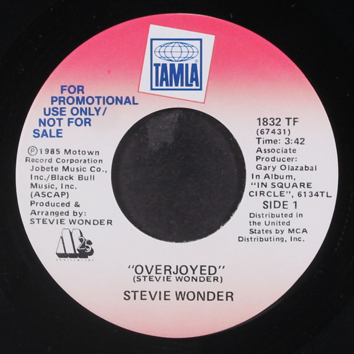 overjoyed / same by STEVIE WONDER
