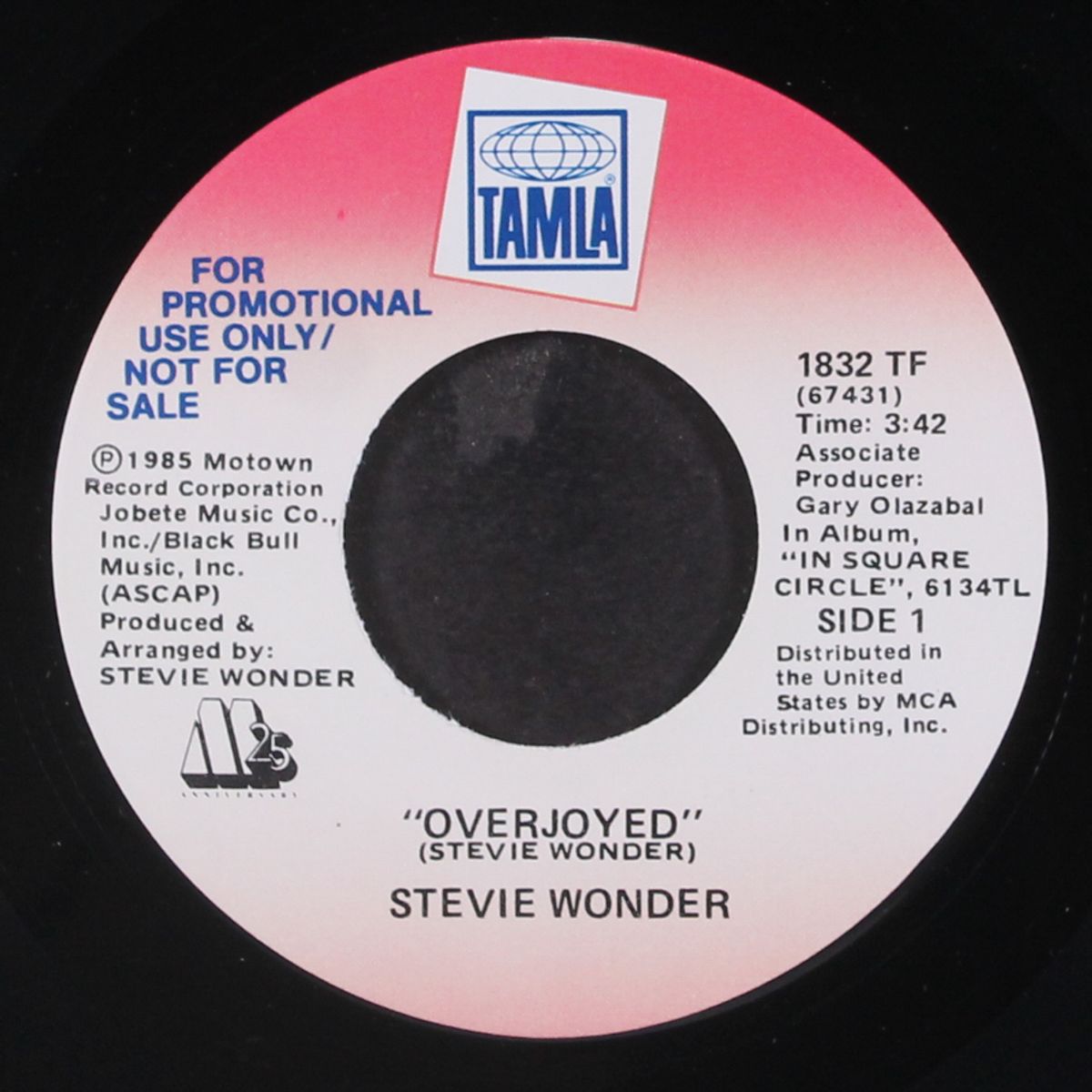 overjoyed / same by STEVIE WONDER