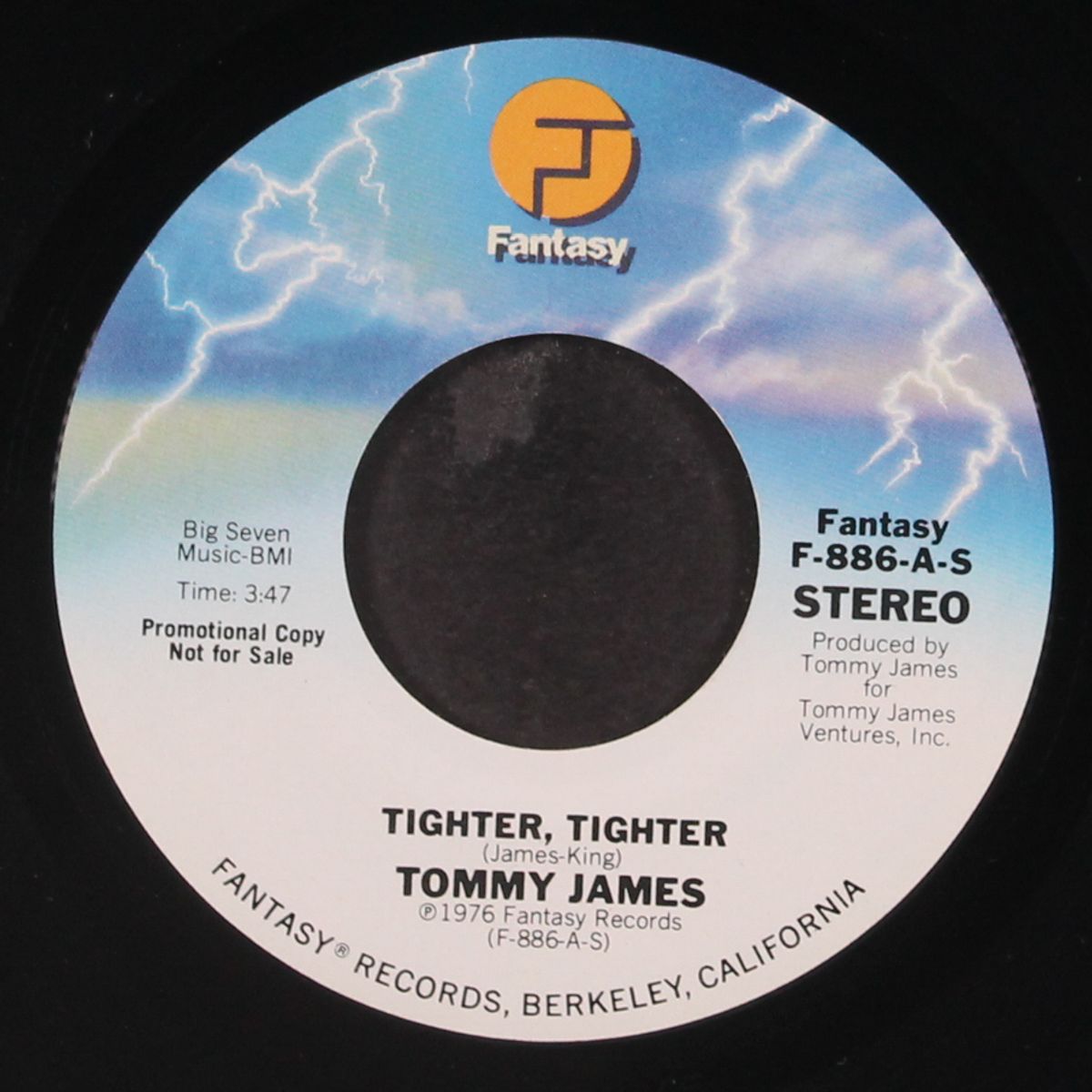 tighter, tighter / mono by TOMMY JAMES