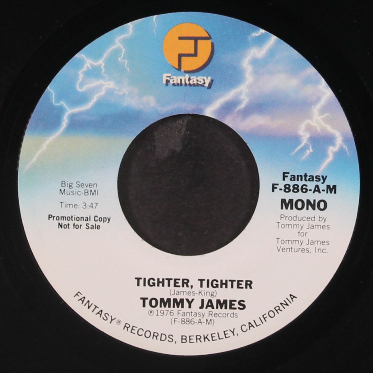 tighter, tighter / mono by TOMMY JAMES