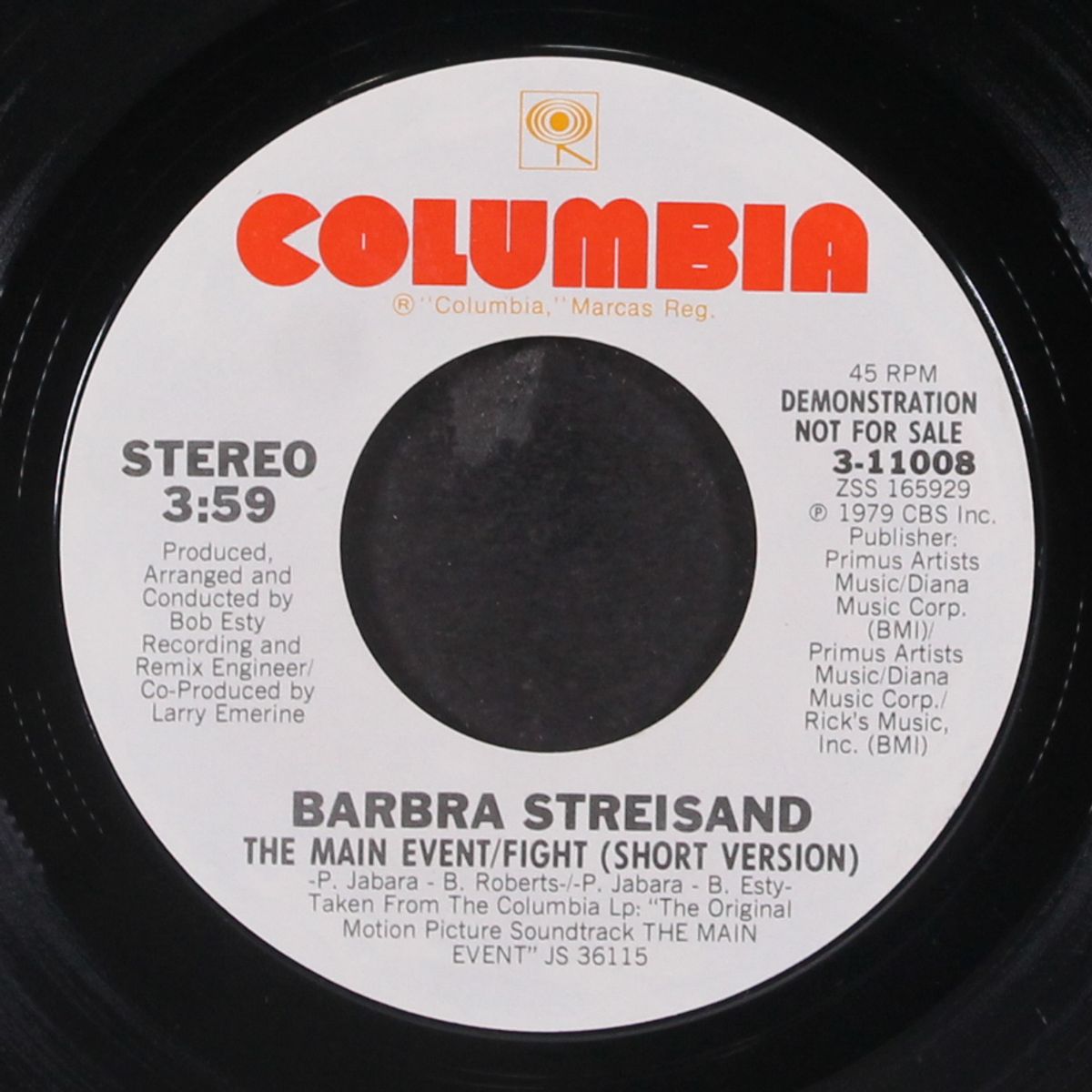 the main event / short by BARBRA STREISAND