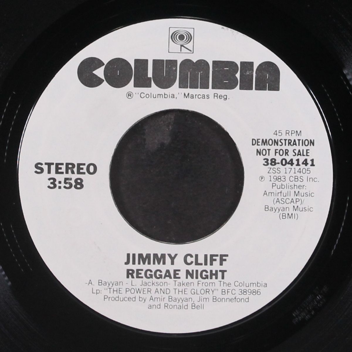 reggae night by JIMMY CLIFF