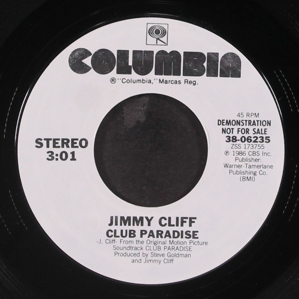 club paradise by JIMMY CLIFF