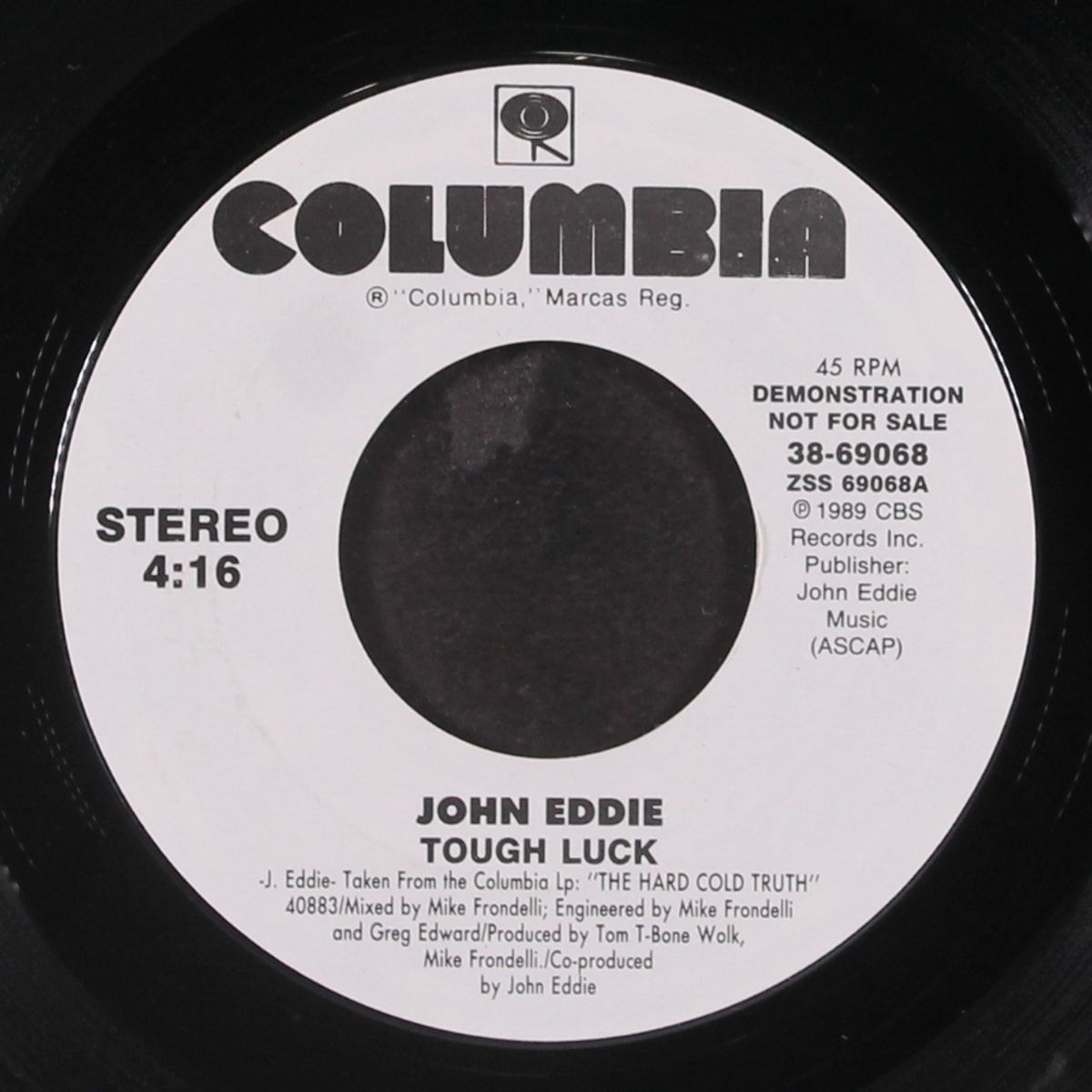 tough luck by JOHN EDDIE