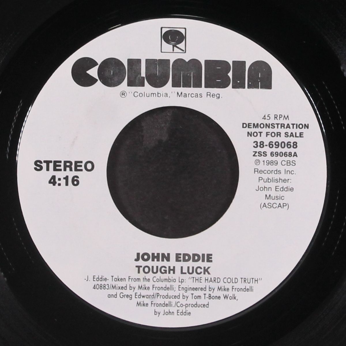 tough luck by JOHN EDDIE