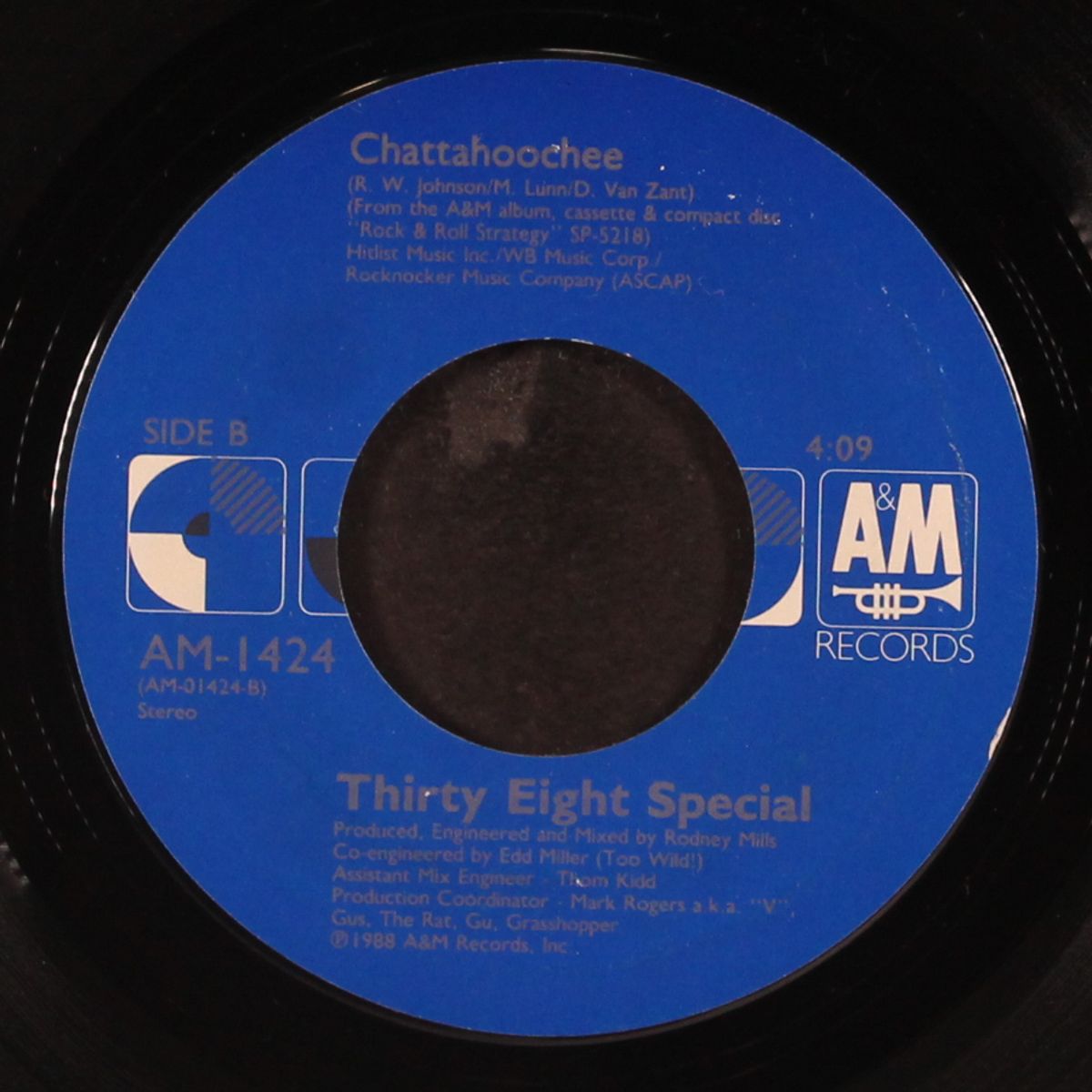 comin' down tonight / chatthoochee by THIRTY EIGHT SPECIAL