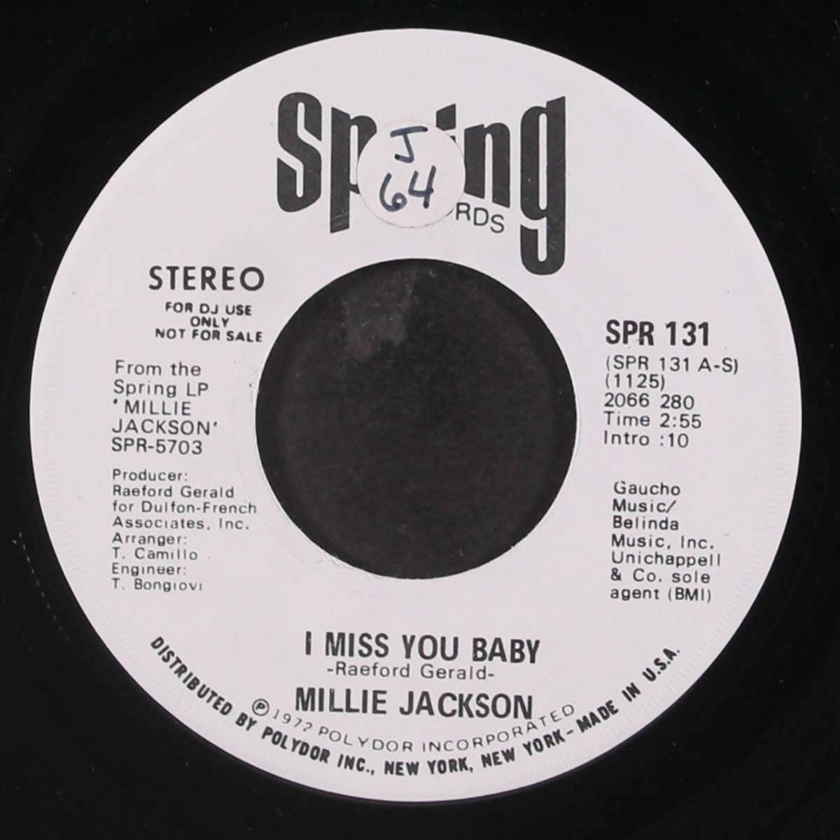 i miss you baby by MILLIE JACKSON