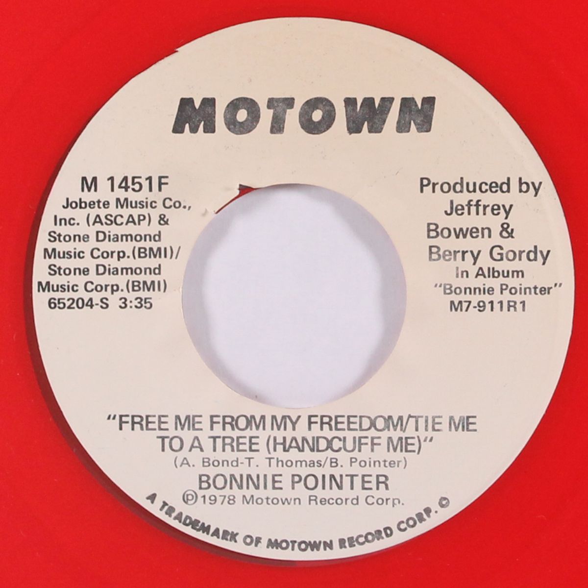 free me from my freedom/tie me to a tree by BONNIE POINTER