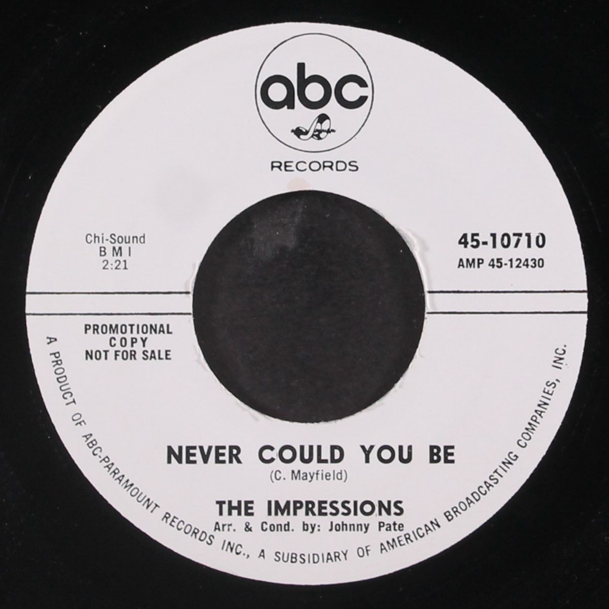 i need you / never could you be by IMPRESSIONS