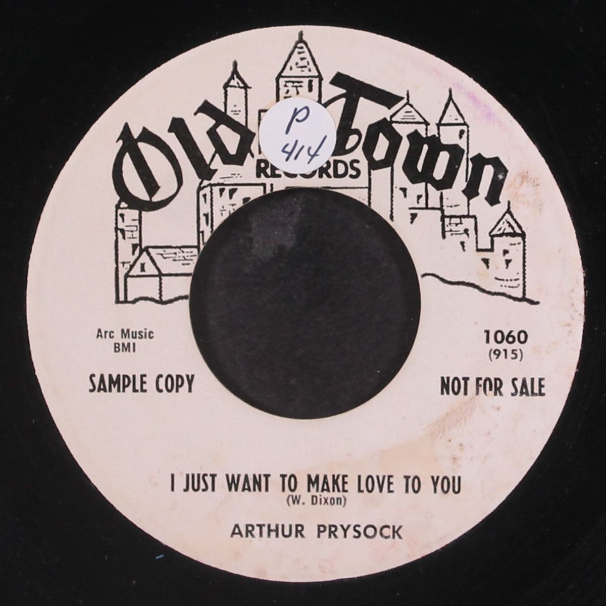 i just want to make love to you / keep a light on in the window for me by ARTHUR PRYSOCK