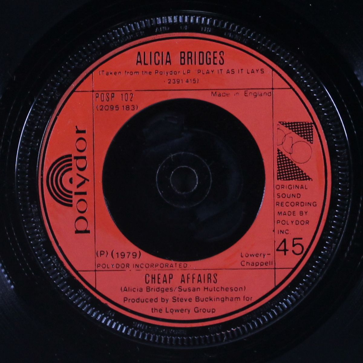 play it as it lays / cheap affairs by ALICIA BRIDGES