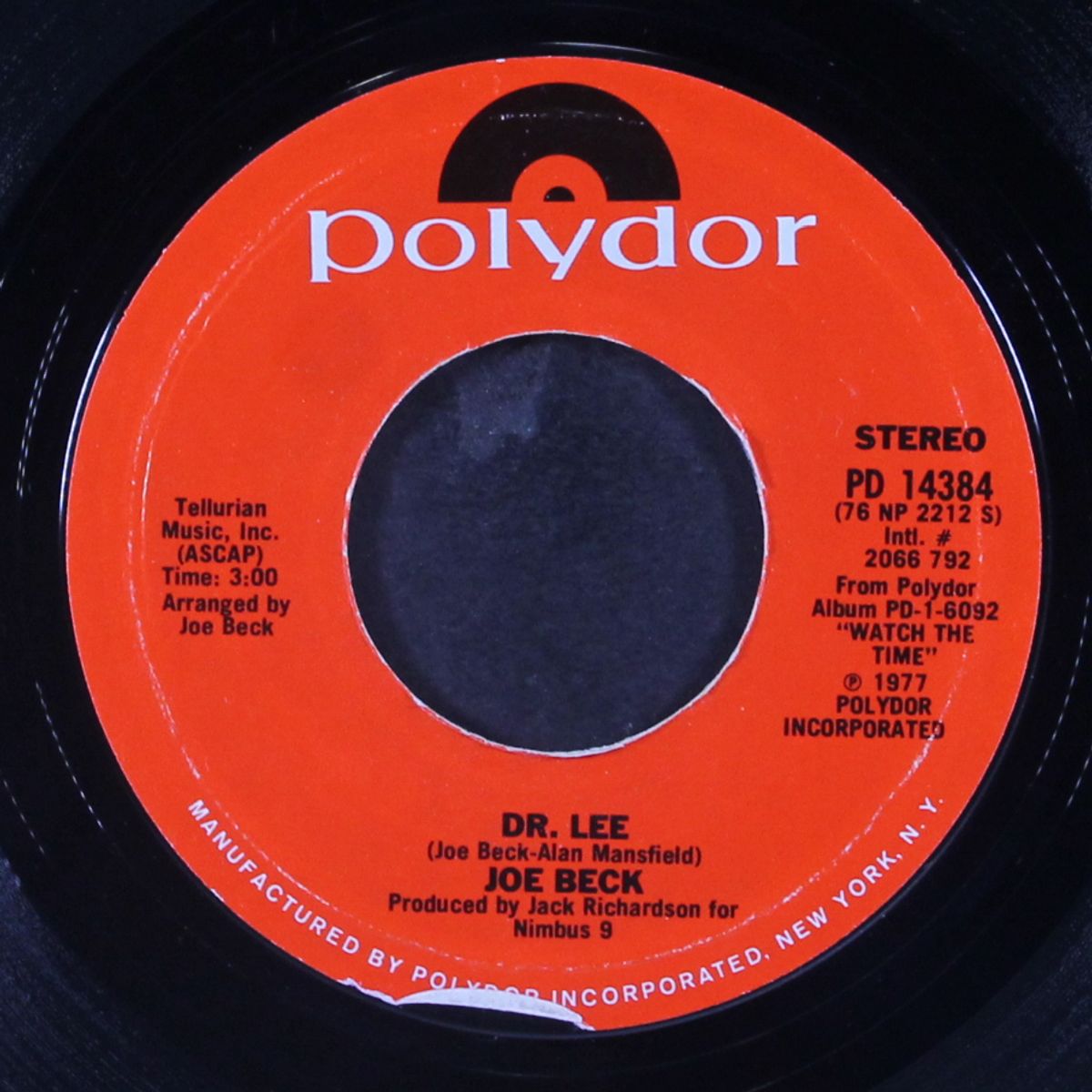 dr. lee / stand up and be somebody by JOE BECK