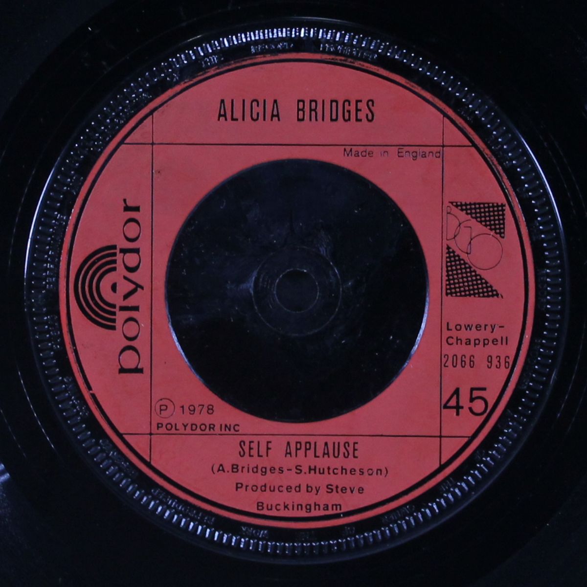 i love the nightlife / self applause by ALICIA BRIDGES