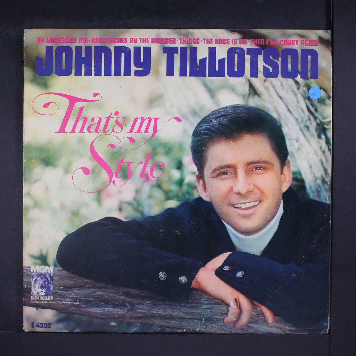 that's my style by JOHNNY TILLOTSON