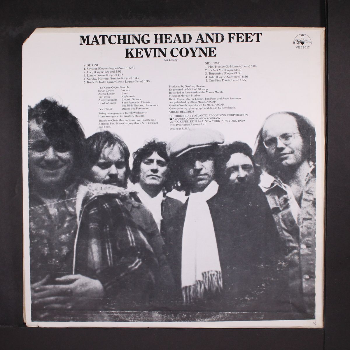 matching head and feet by KEVIN COYNE