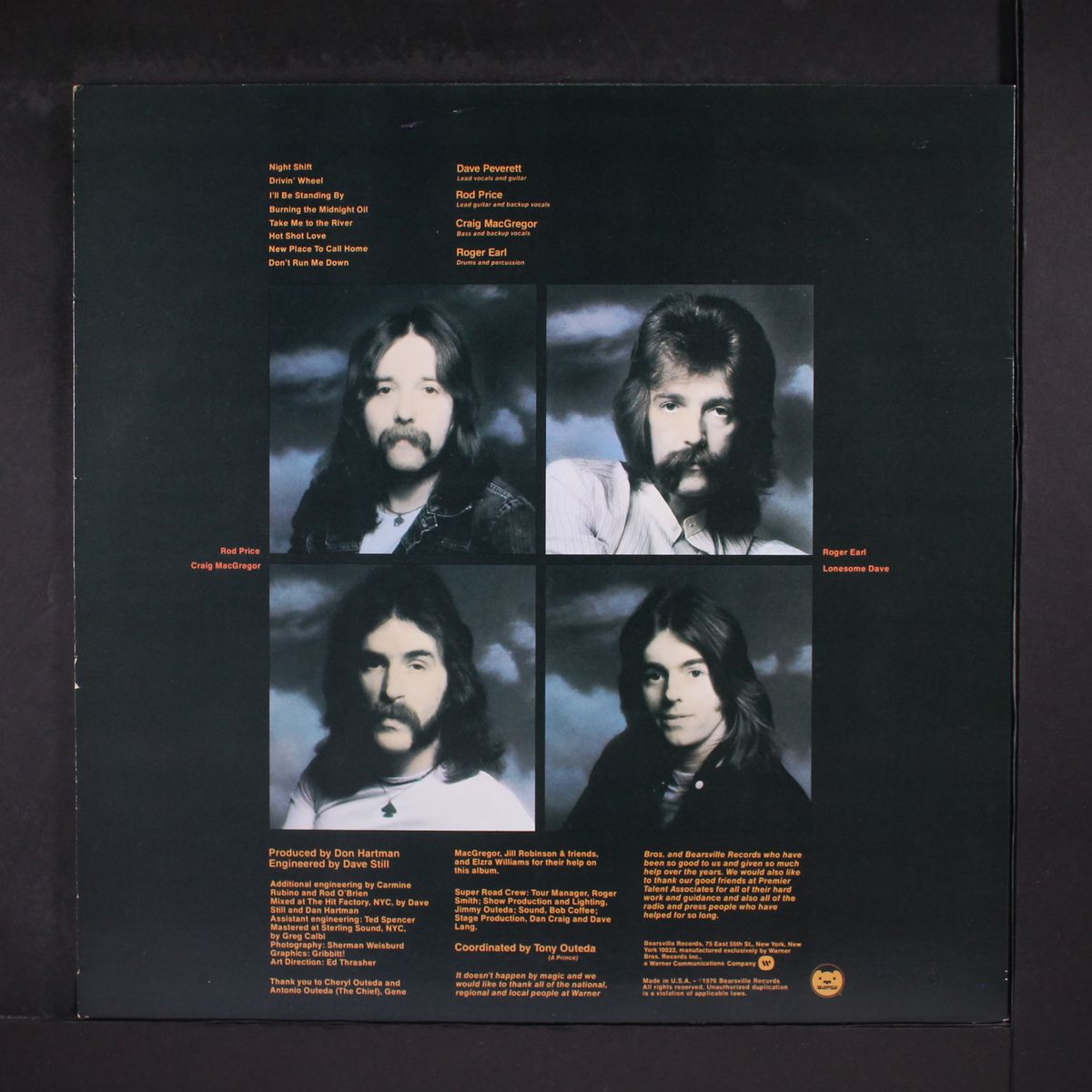 night shift by FOGHAT