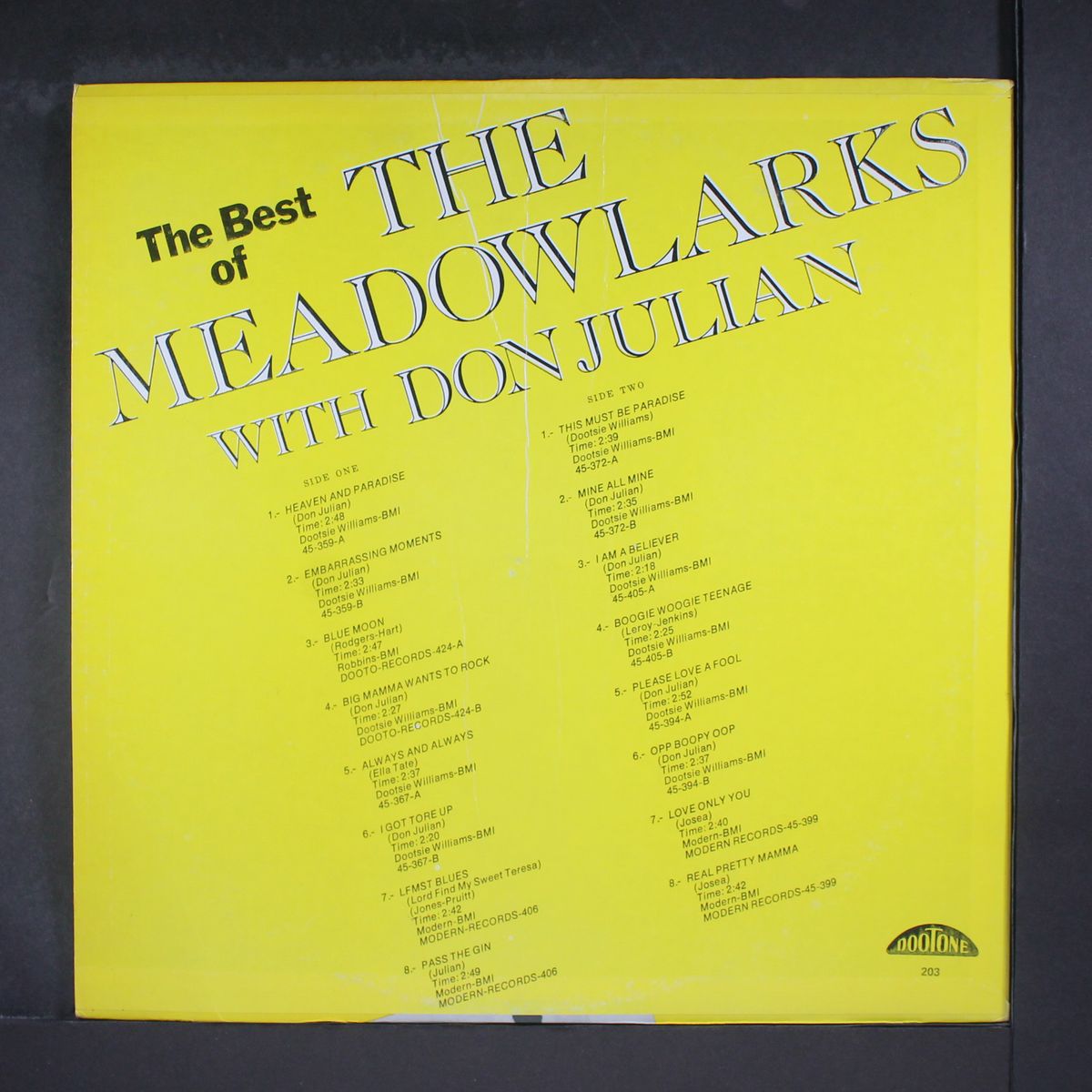 best of by MEADOWLARKS