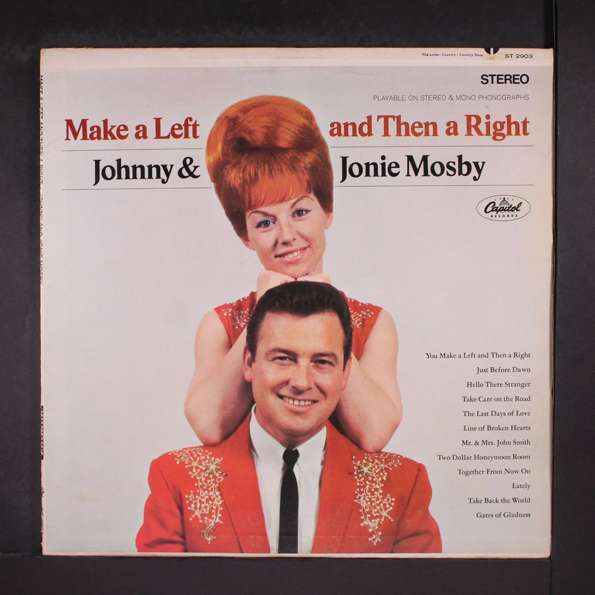 make a left and then a right by JOHNNY & JONIE MOSBY