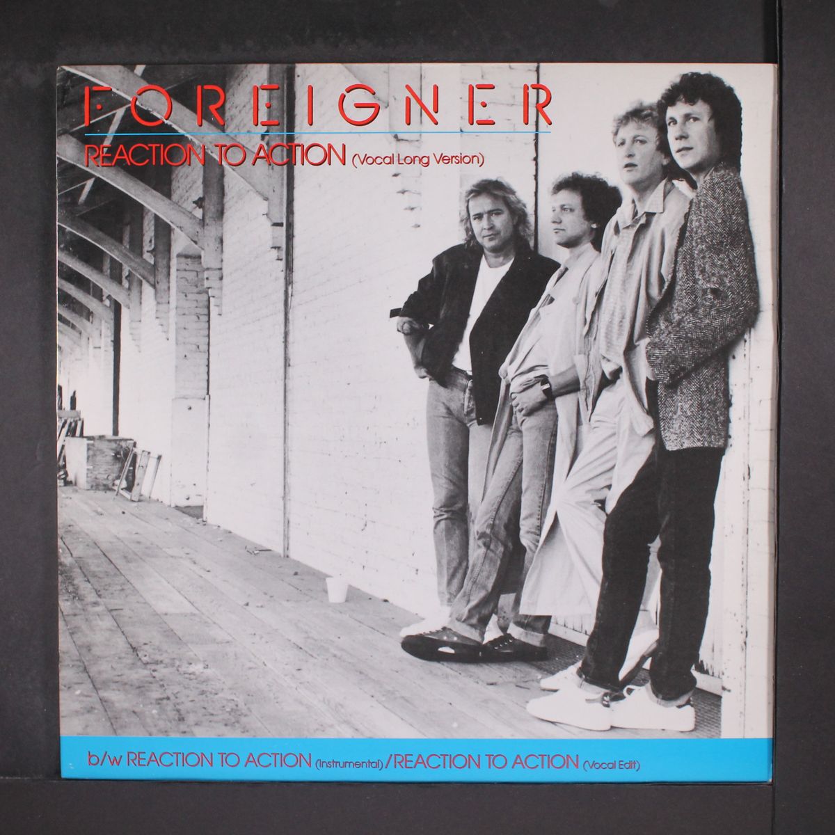 reaction to action by FOREIGNER