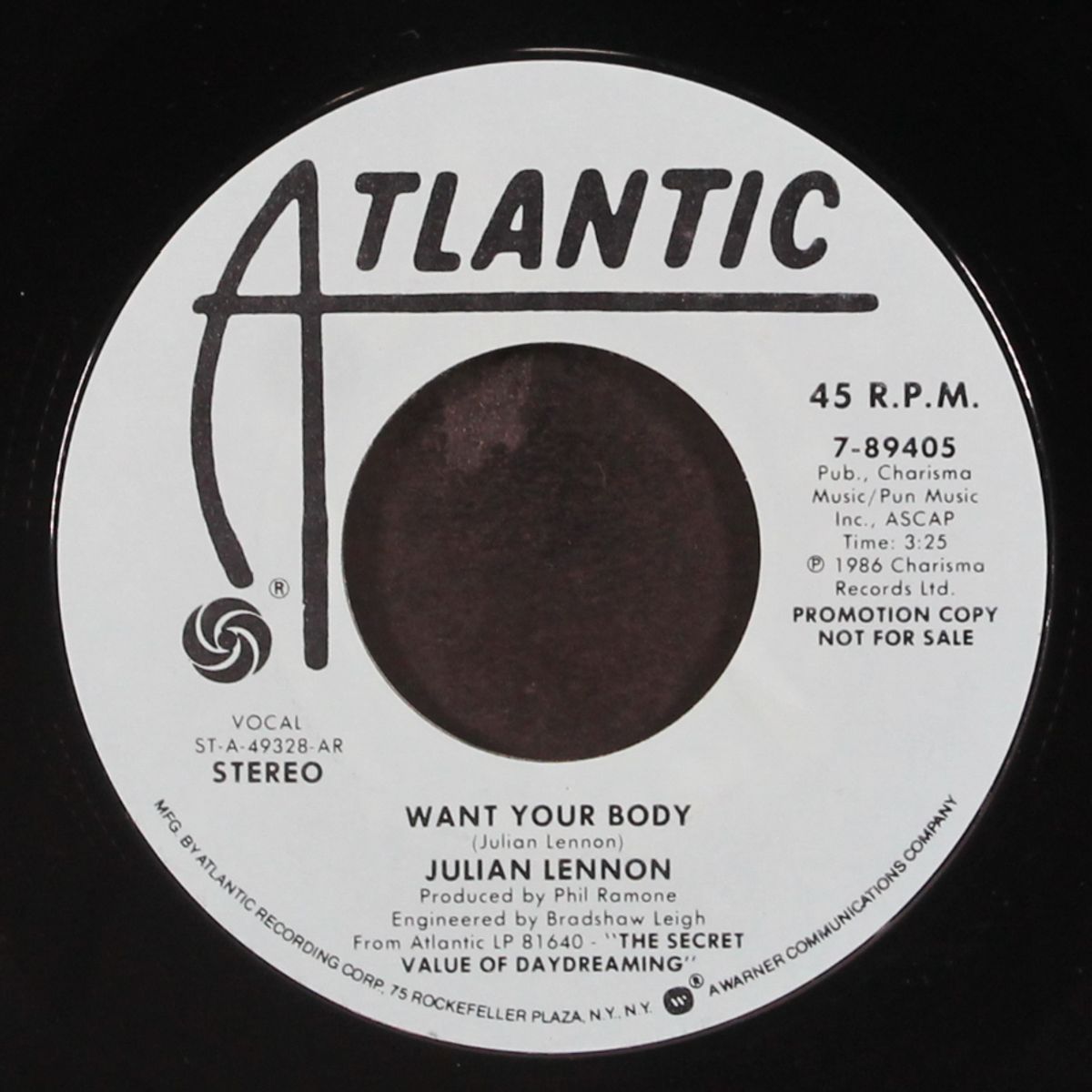 want you body / same by JULIAN LENNON