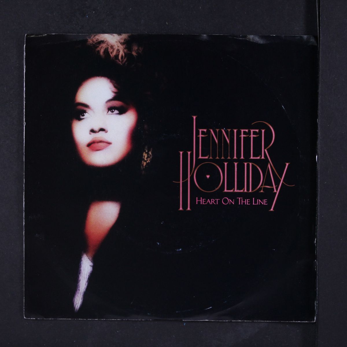 heart on the line by JENNIFER HOLLIDAY