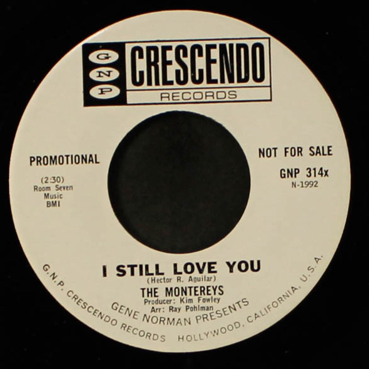 for sentimental reasons / i still love you by MONTEREYS