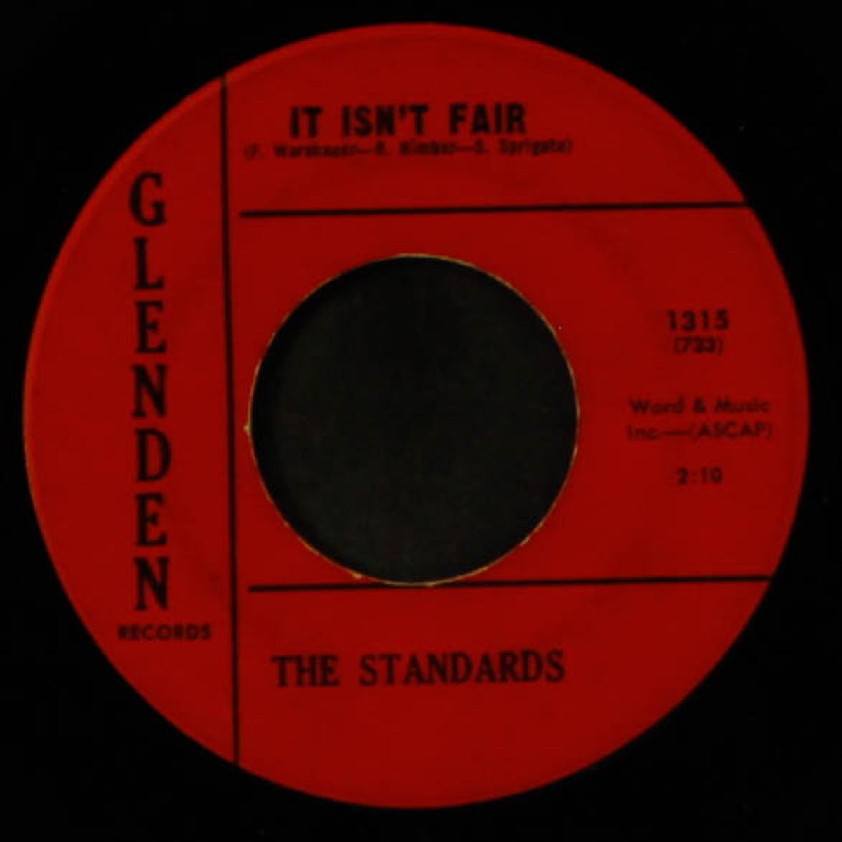 it isn't fair / everybody knows by STANDARDS