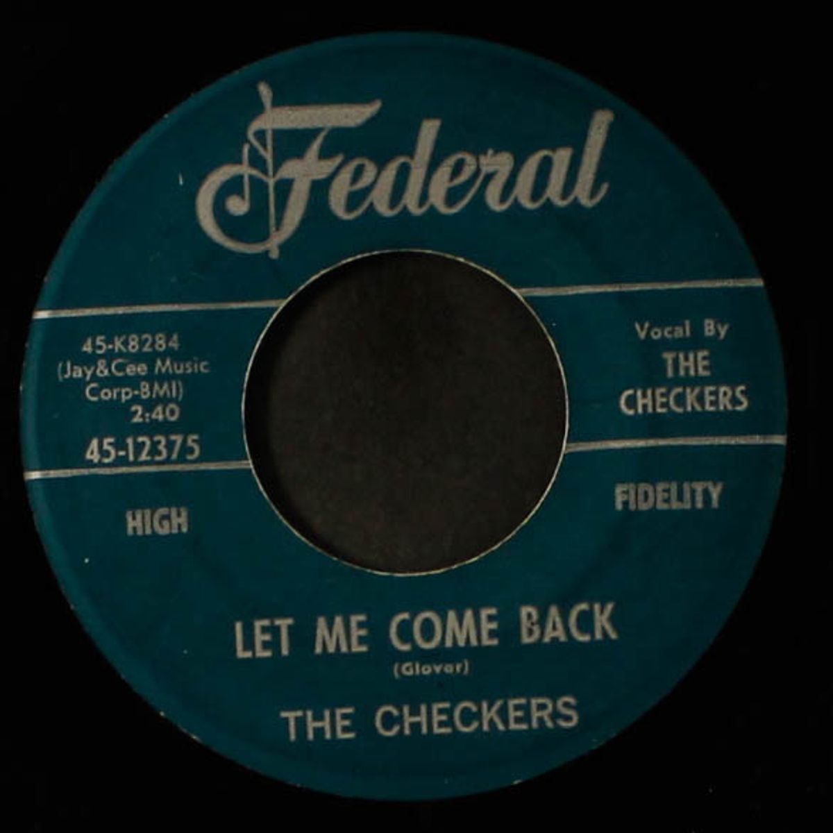 white cliffs of dover / let me come back by CHECKERS