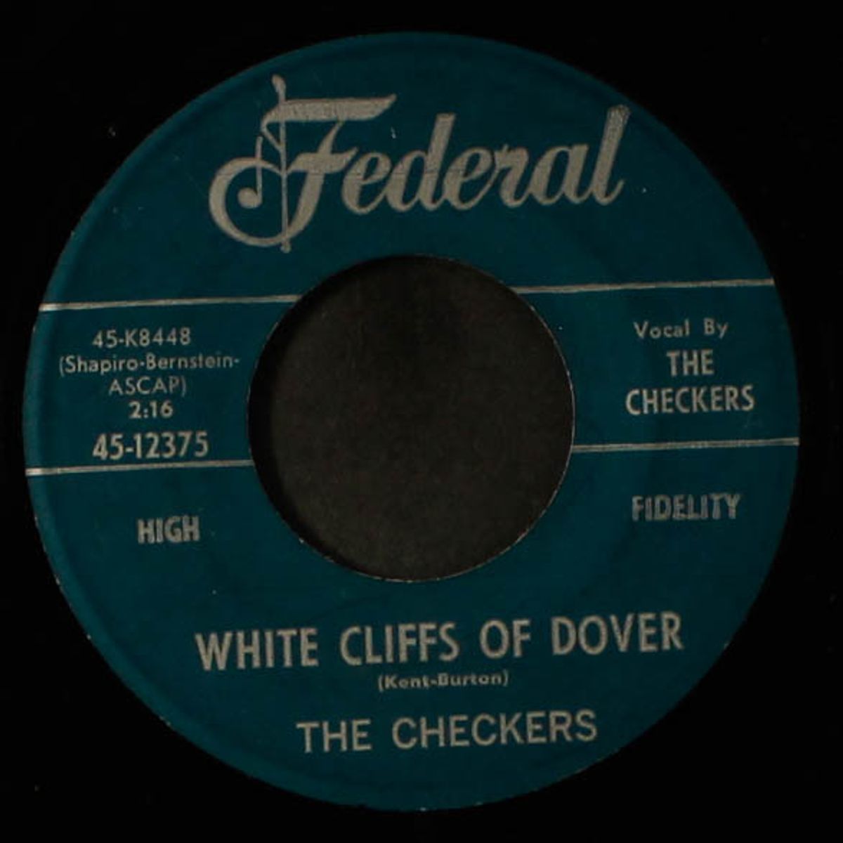 white cliffs of dover / let me come back by CHECKERS