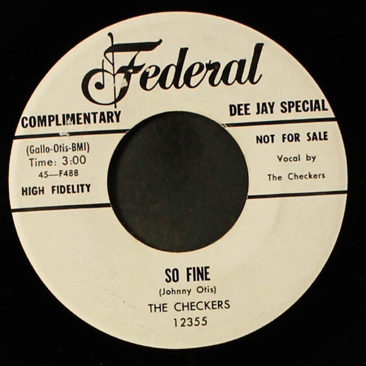 sentimental heart / so fine by CHECKERS
