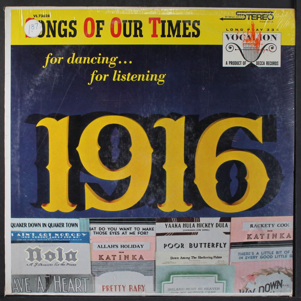 songs of our times, 1916 by ROY ROSS