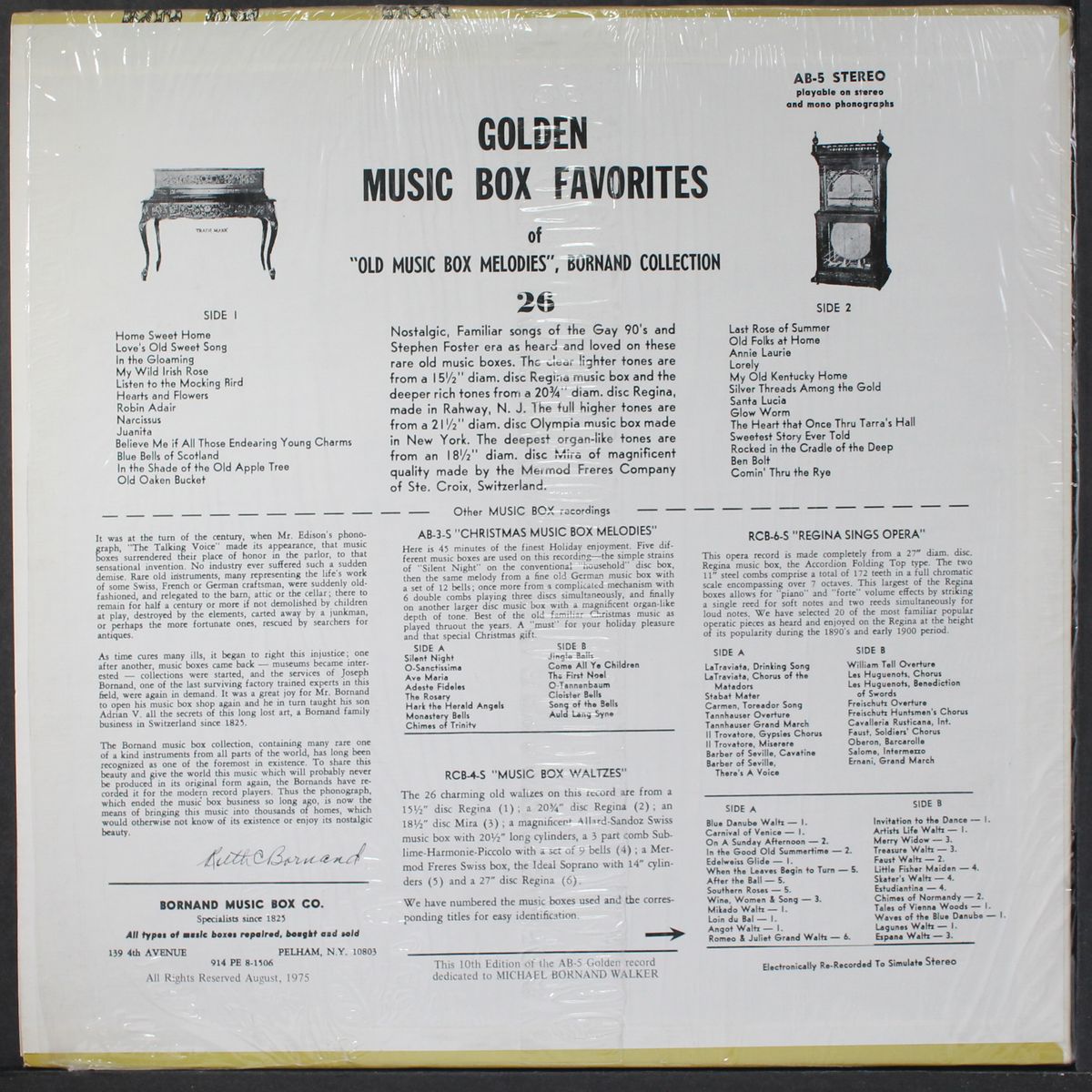 golden music box favorites by VARIOUS