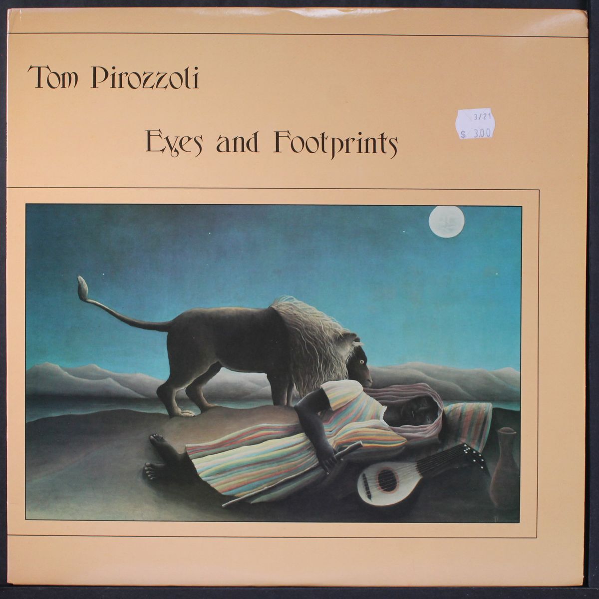 eyes and footprints by TOM PIROZZOLI