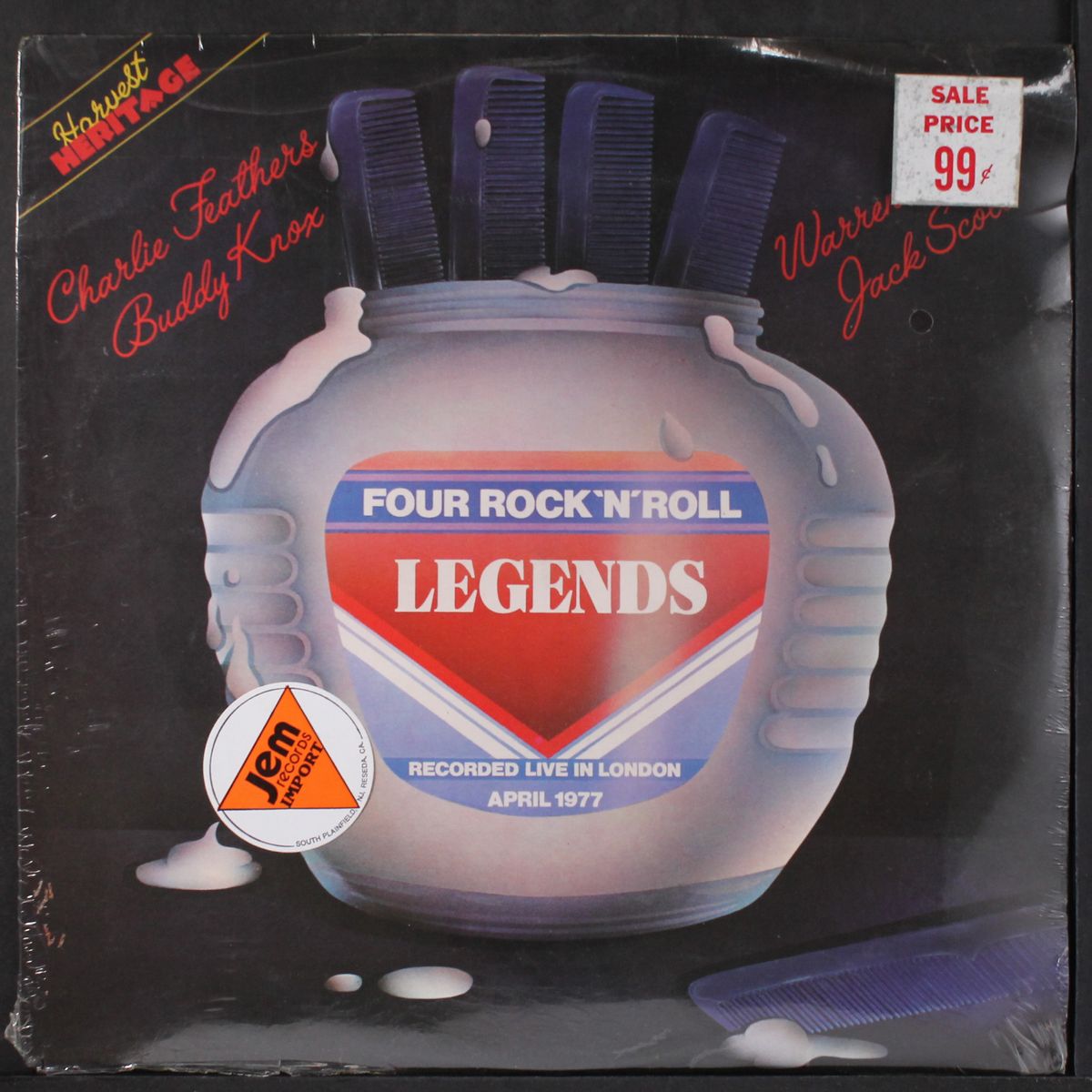four rock 'n' roll legends by VARIOUS