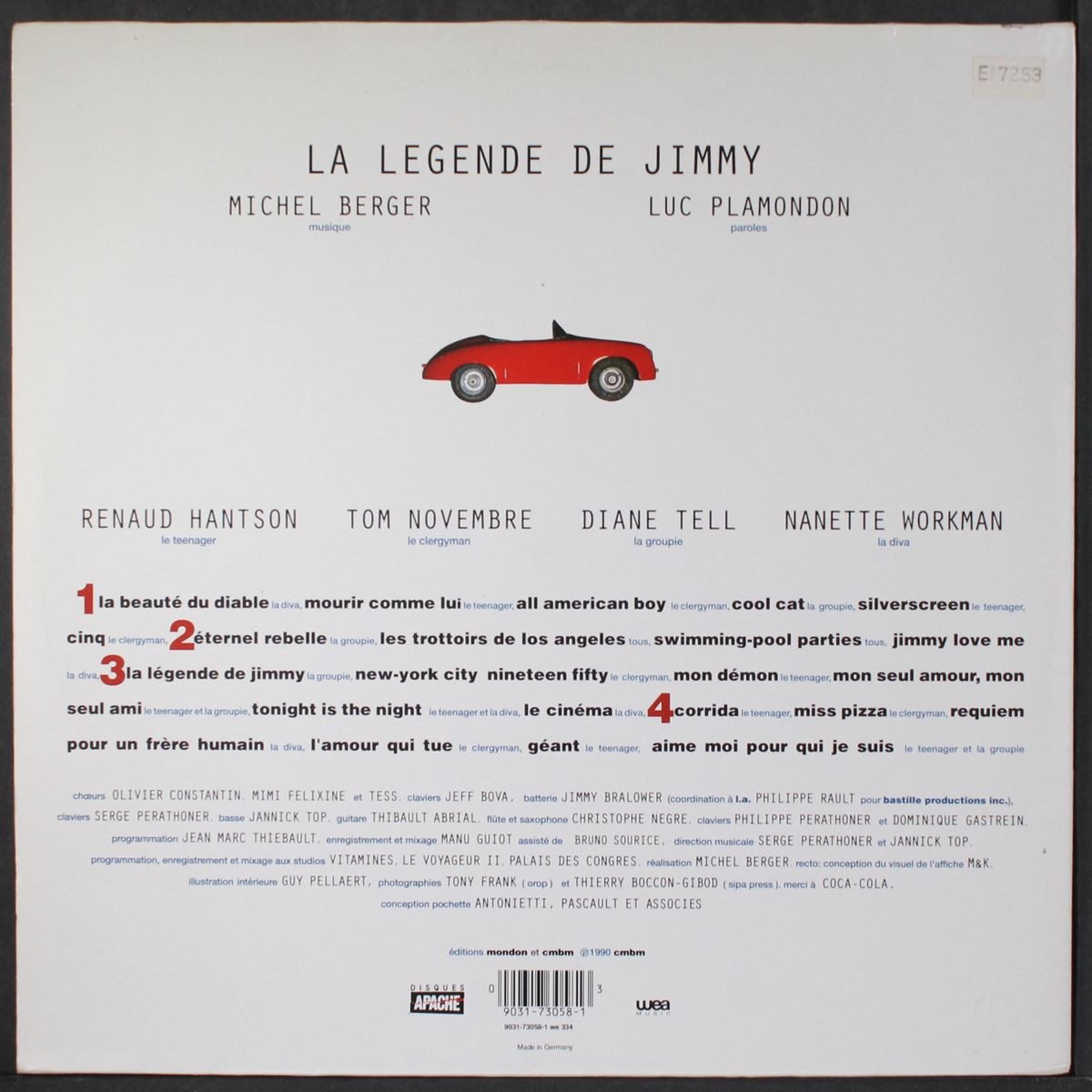 la legende de jimmy by SOUNDTRACK