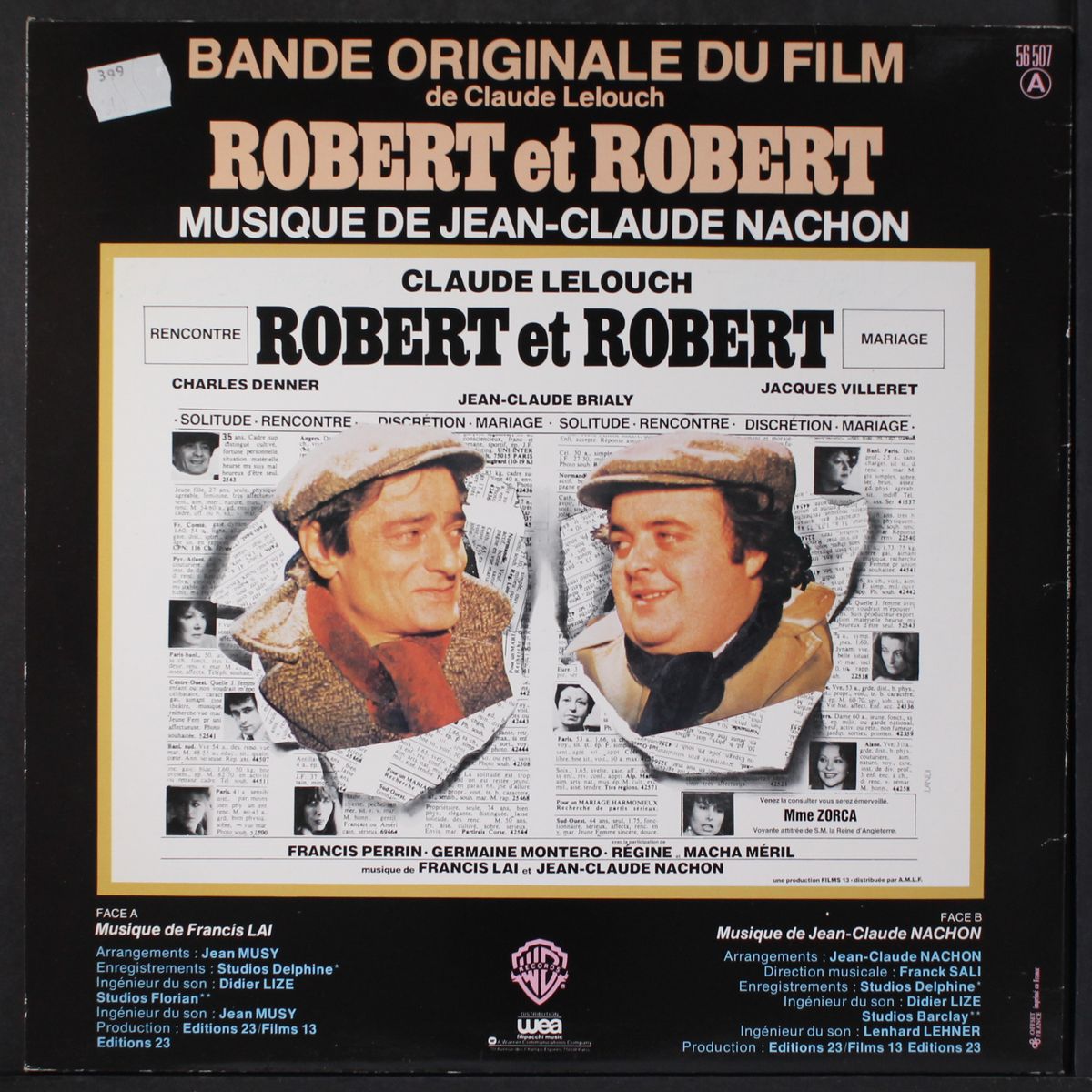 robert et robert by SOUNDTRACK