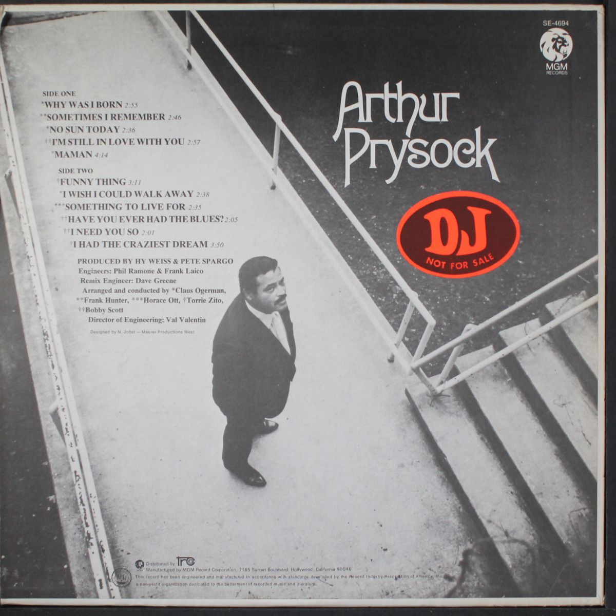 arthur prysock by ARTHUR PRYSOCK