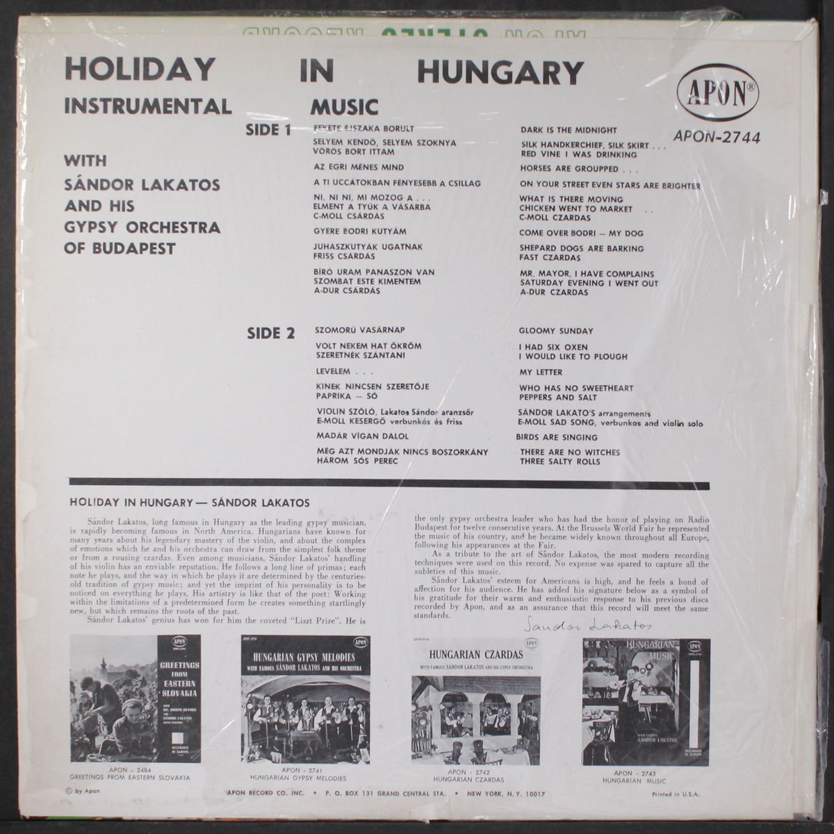 holiday in hungary by SANDOR LAKATOS