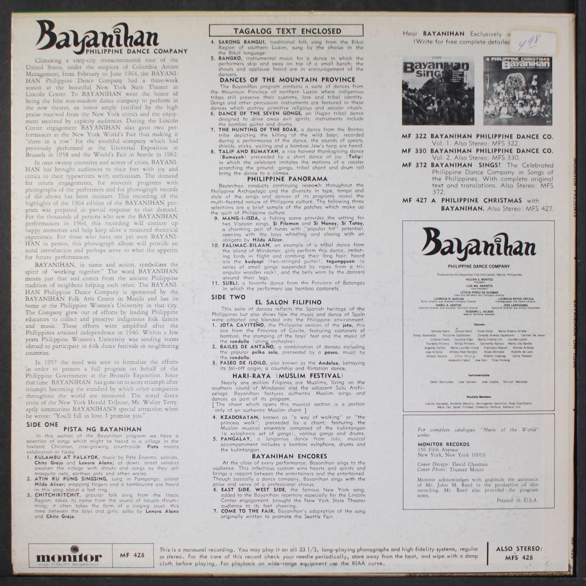 bayanihan on tour by BAYANIHAN PHILIPPINE DANCE COMPANY