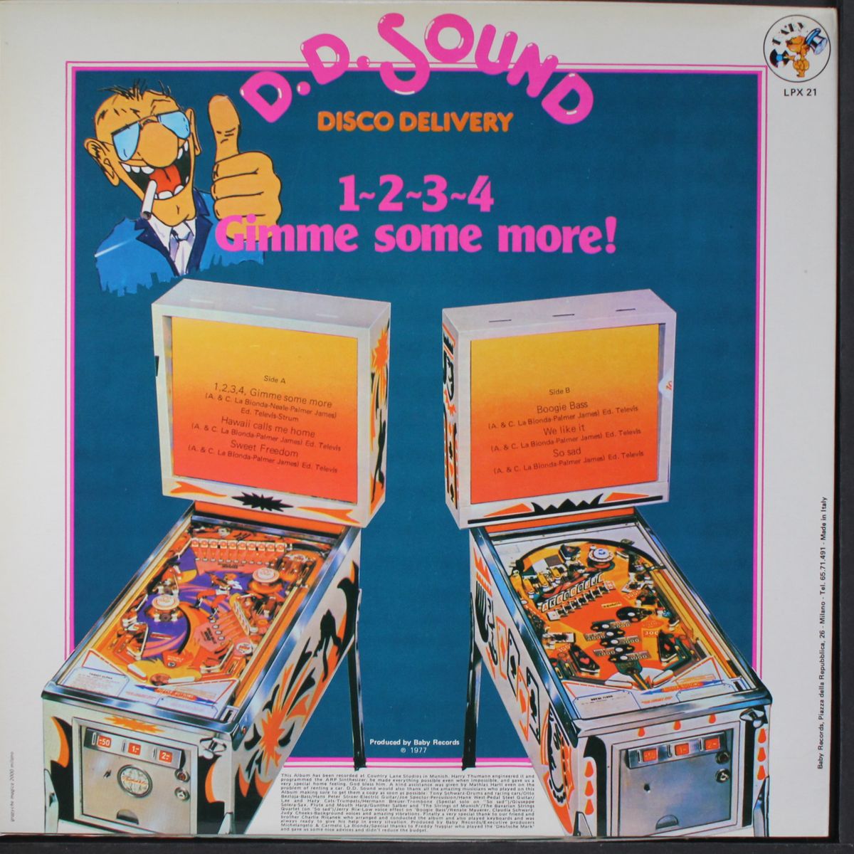1-2-3-4 gimmie some more by D.D. SOUND
