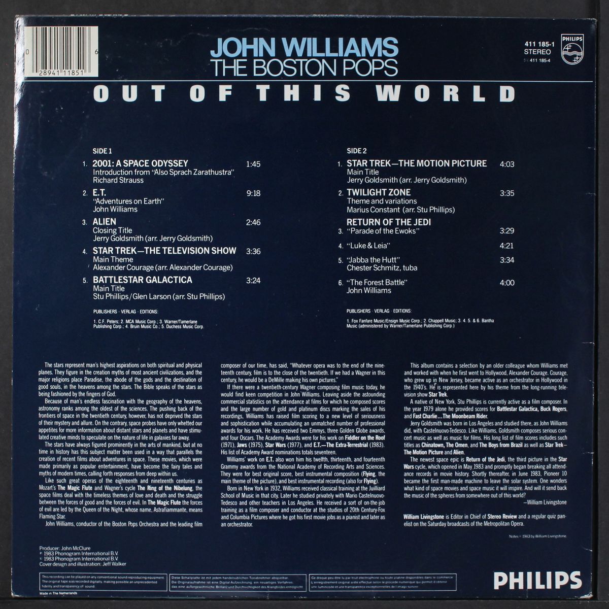 out of this world by JOHN WILLIAMS & BOSTON POPS
