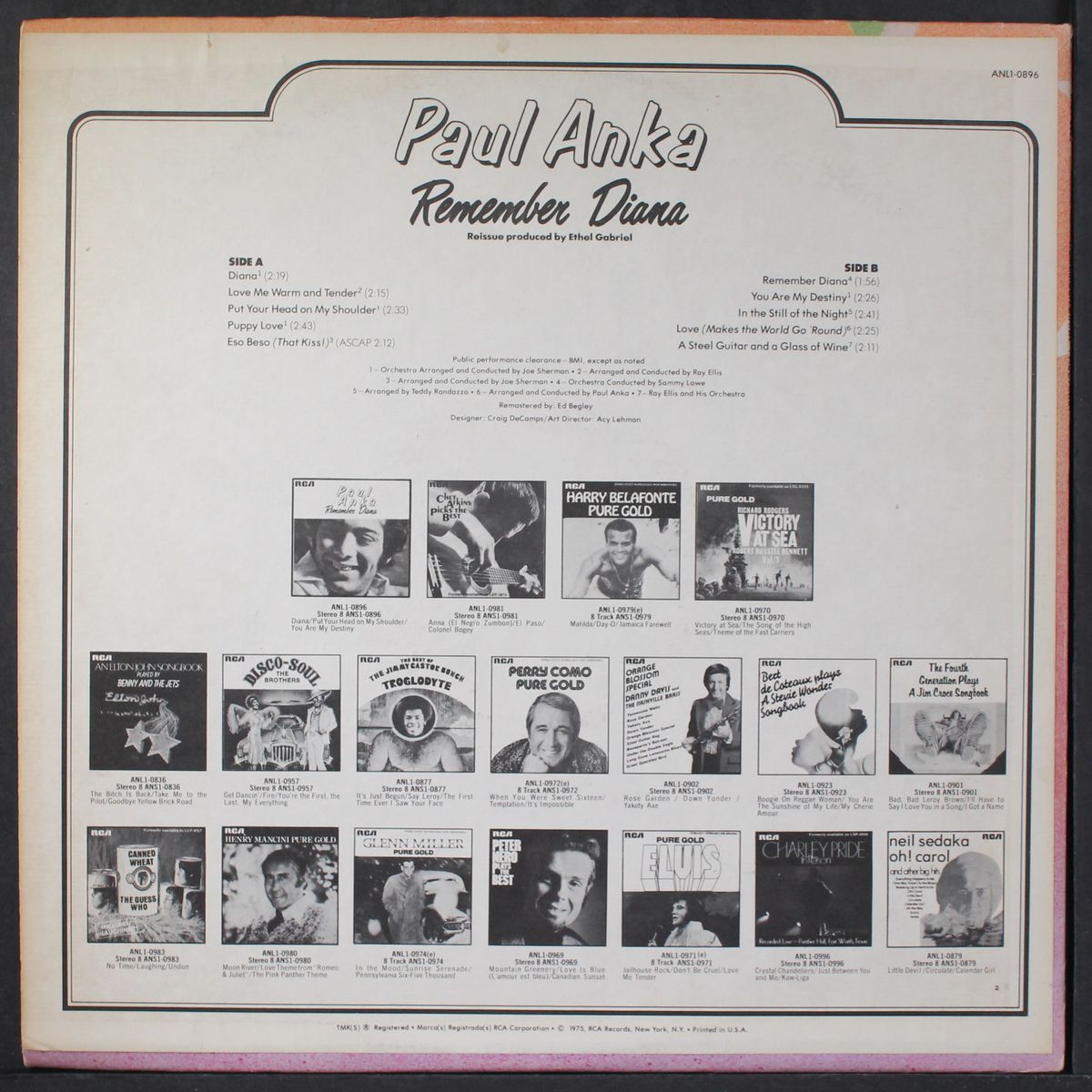 remember diana by PAUL ANKA