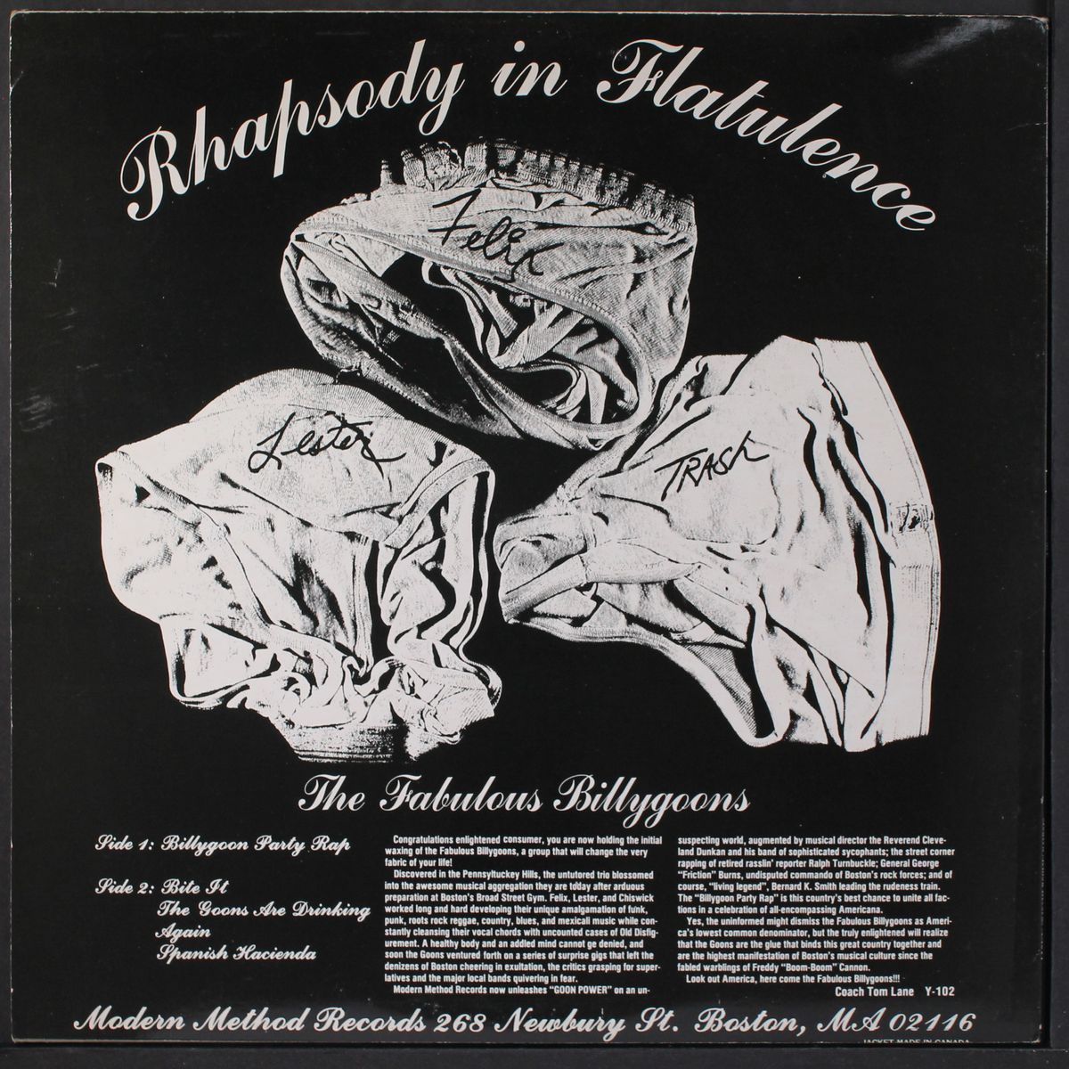 rhapsody in flatulence by FABULOUS BILLYGOONS