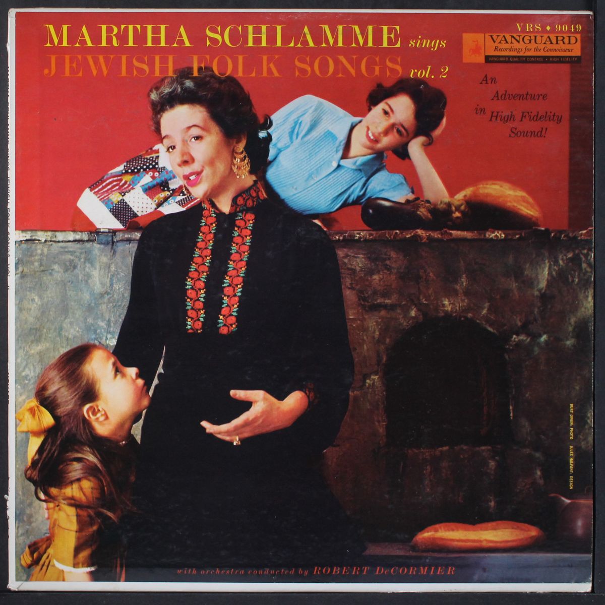 sings jewish folk songs, vol. 2 by MARTHA SCHLAMME
