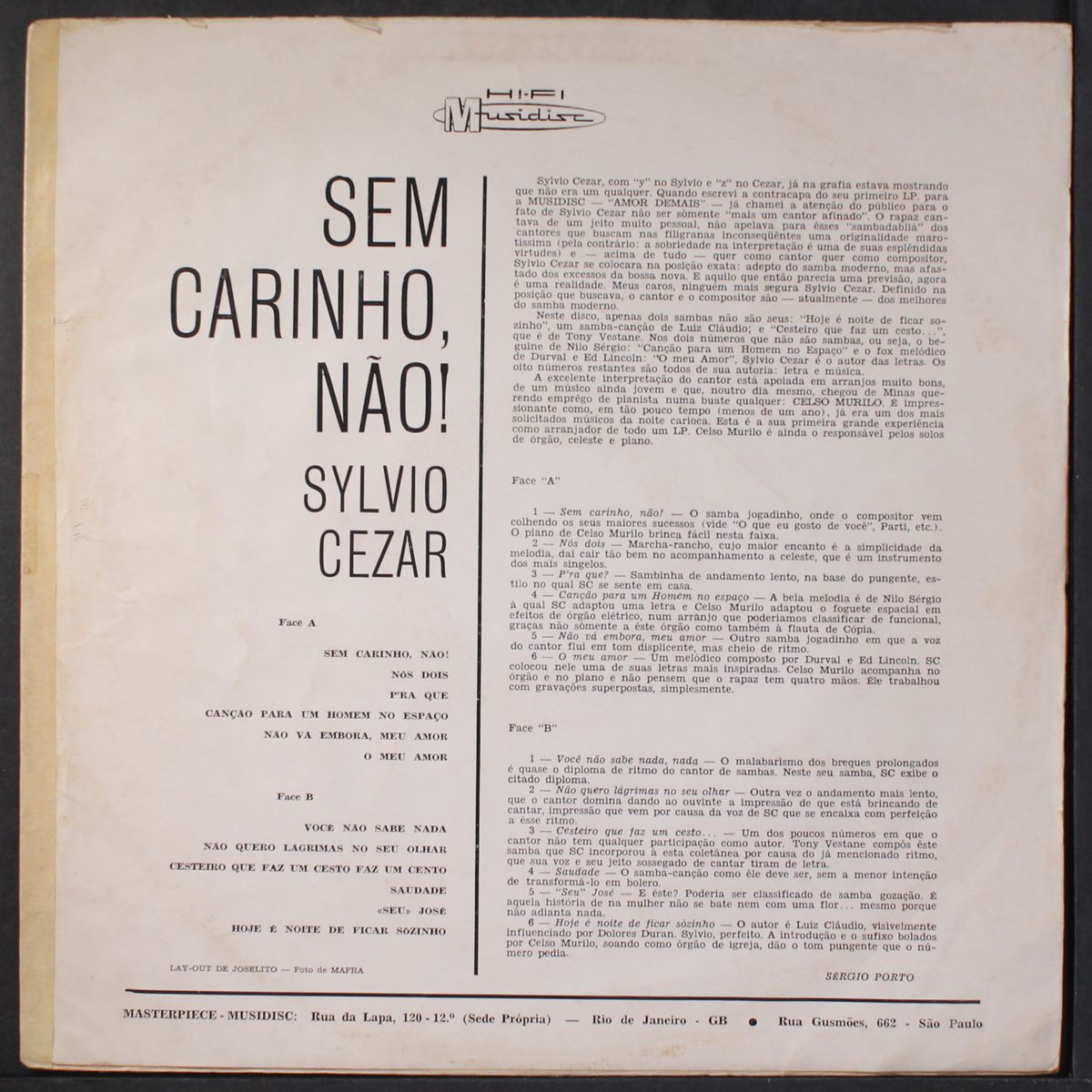 sem carinho , nao by SYLVIO CEZAR