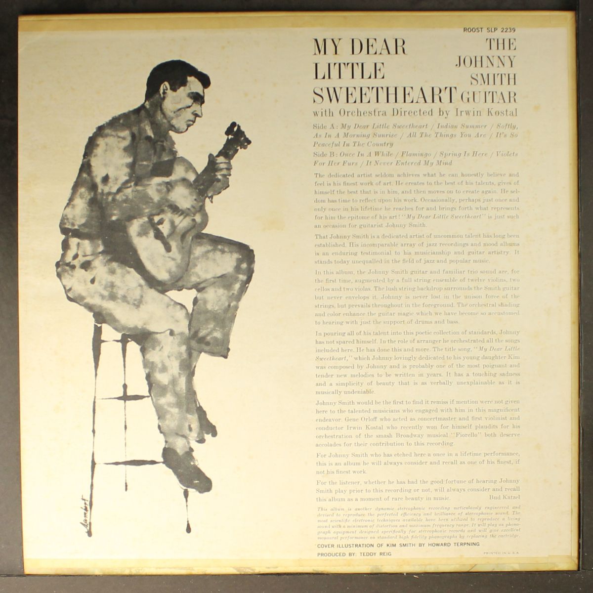 my dear little sweetheart by JOHNNY SMITH