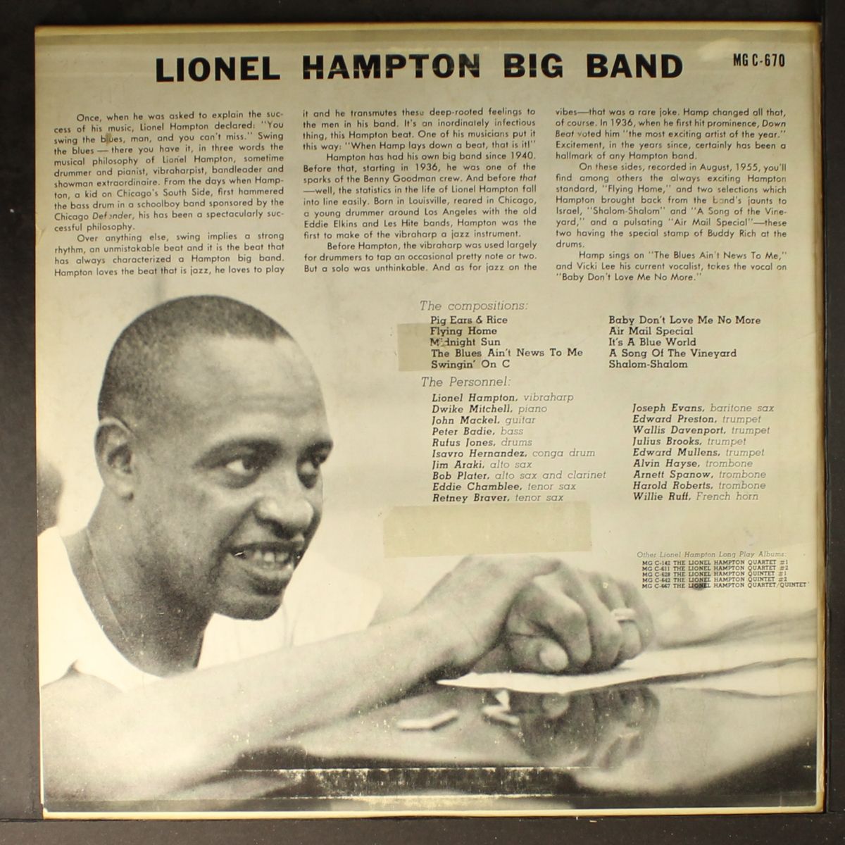 the lionel hampton big band by LIONEL HAMPTON